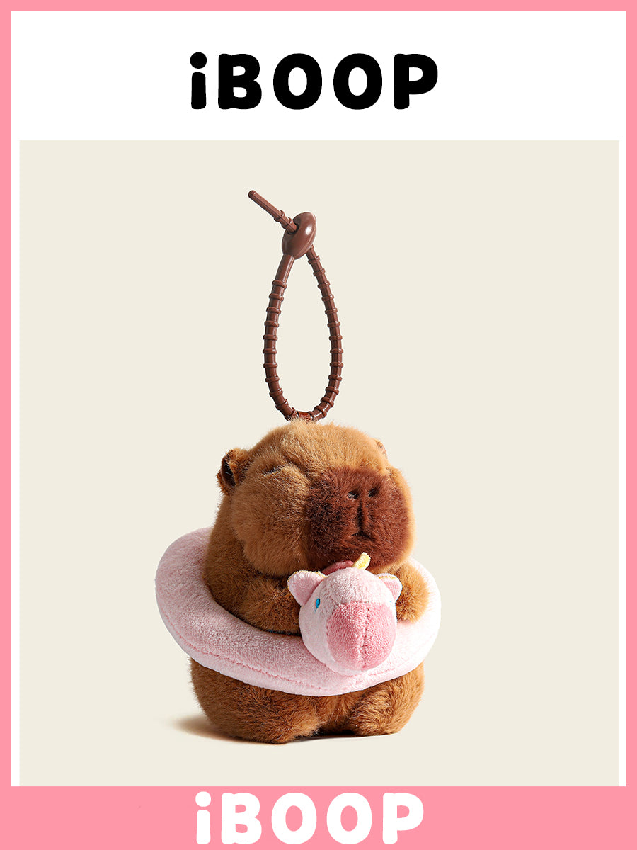 llavero capibara, peluche