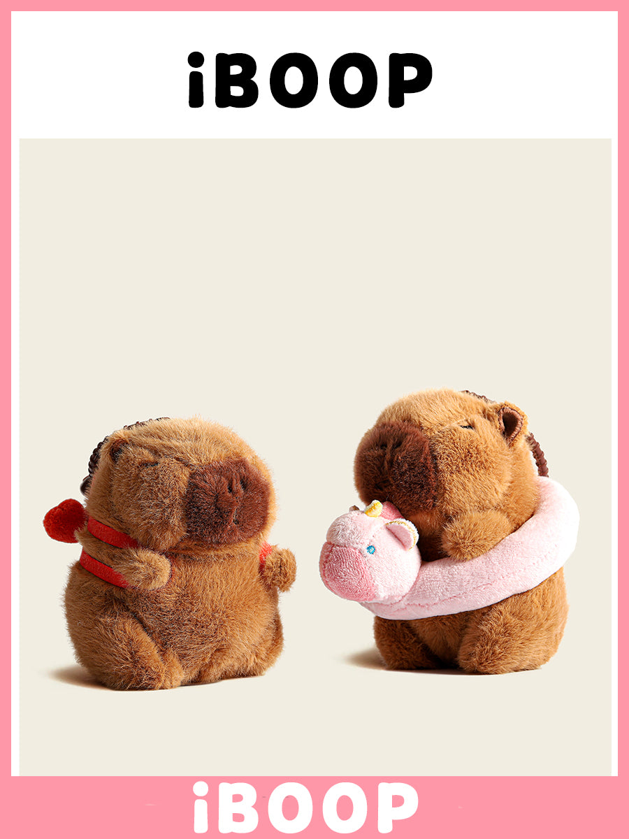 llavero capibara, peluche