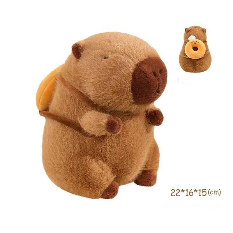 Capibara de peluche, almohada