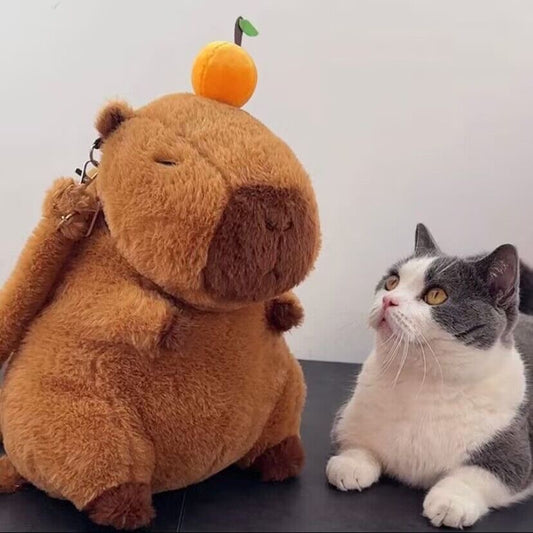 OFERTA Capibara mochila , peluche de capibara