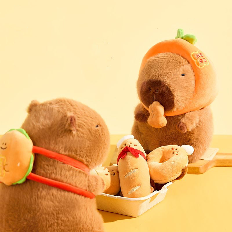 Capibara de peluche, almohada
