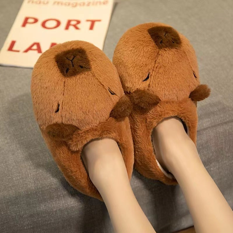 OFERTA Zapatillas peluches, zapatillas capybara, peluches capybara