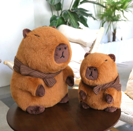 Capybara con bufanda
