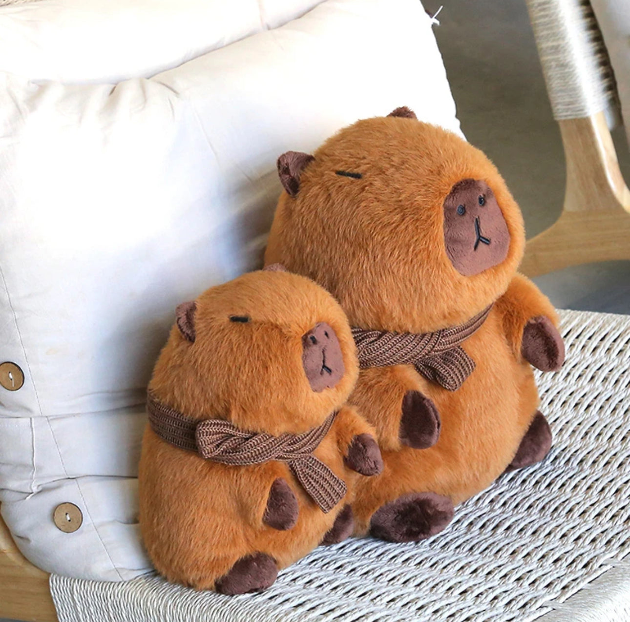 Capybara con bufanda