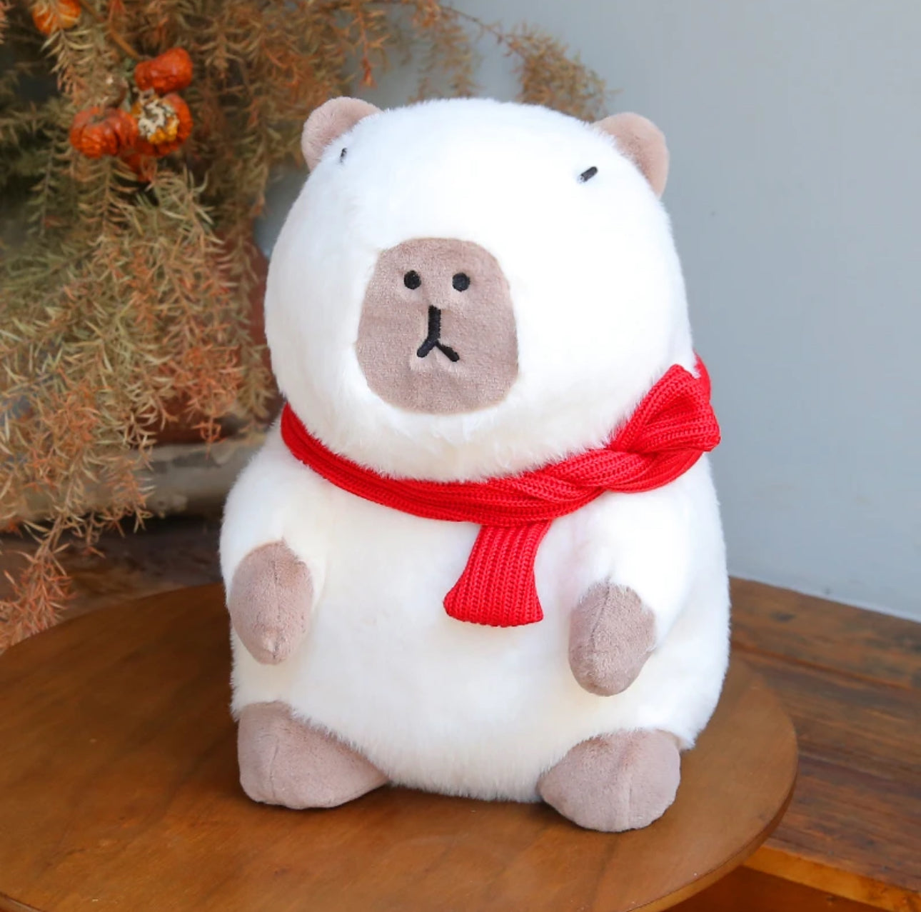 Capybara con bufanda