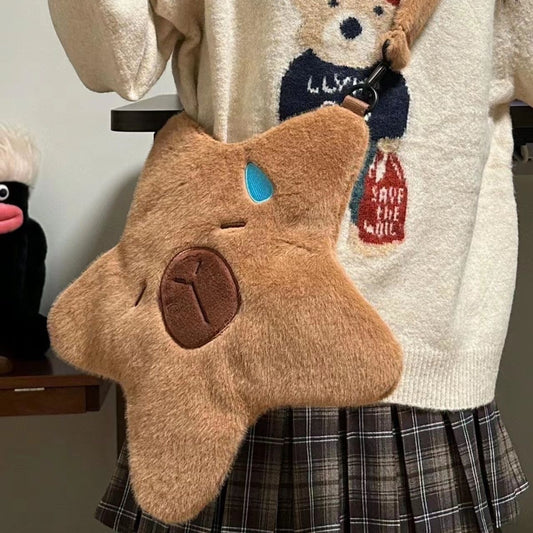 Bolso capybara forma estrella