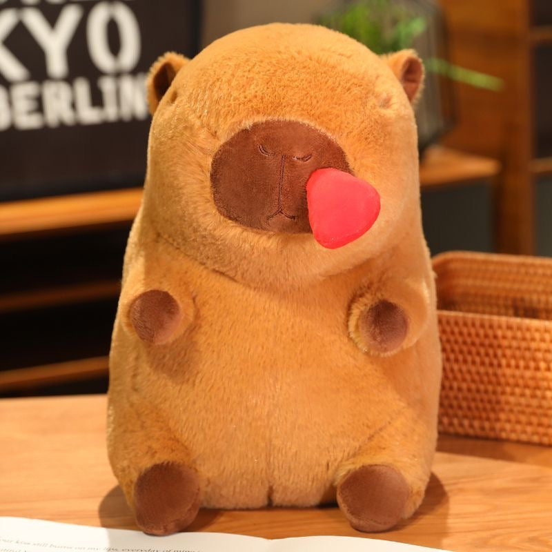 Capybara con hemorragia nasal