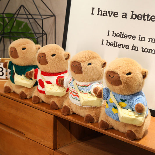 Capybara con ropa