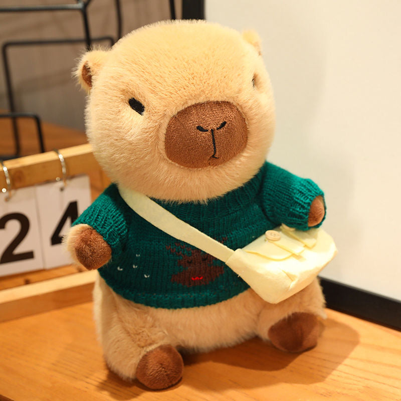 Capybara con ropa