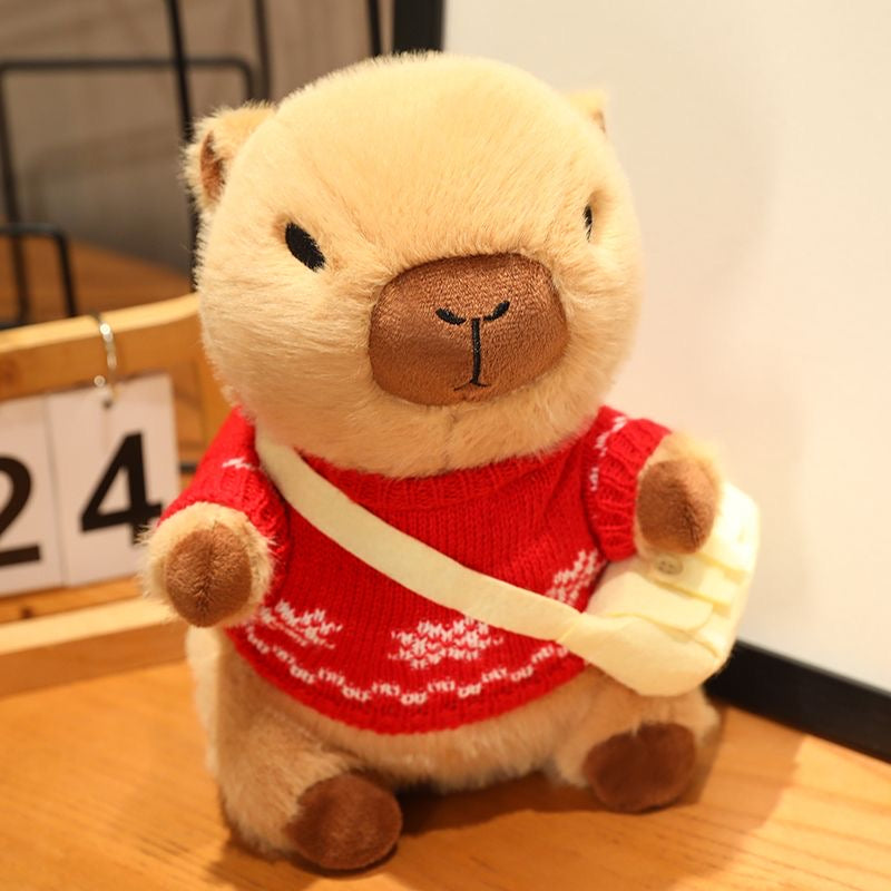 Capybara con ropa