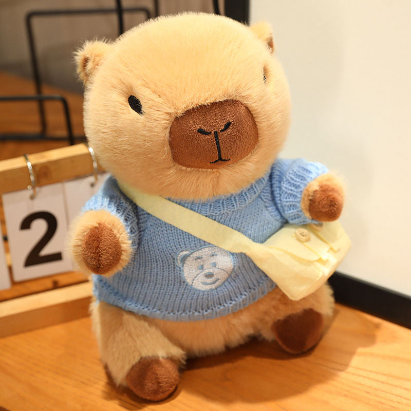 Capybara con ropa