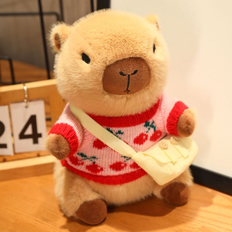 Capybara con ropa