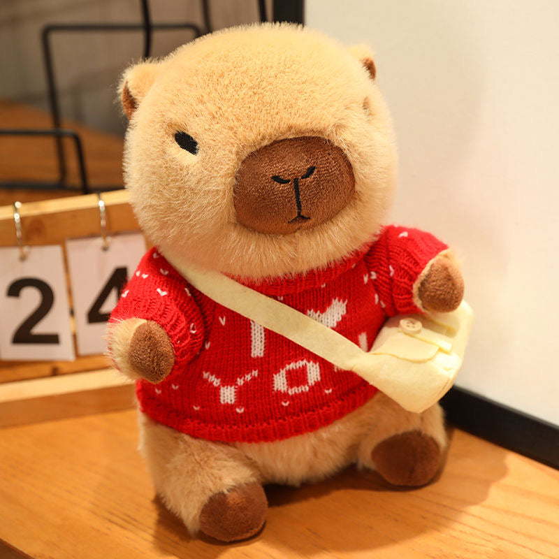 Capybara con ropa