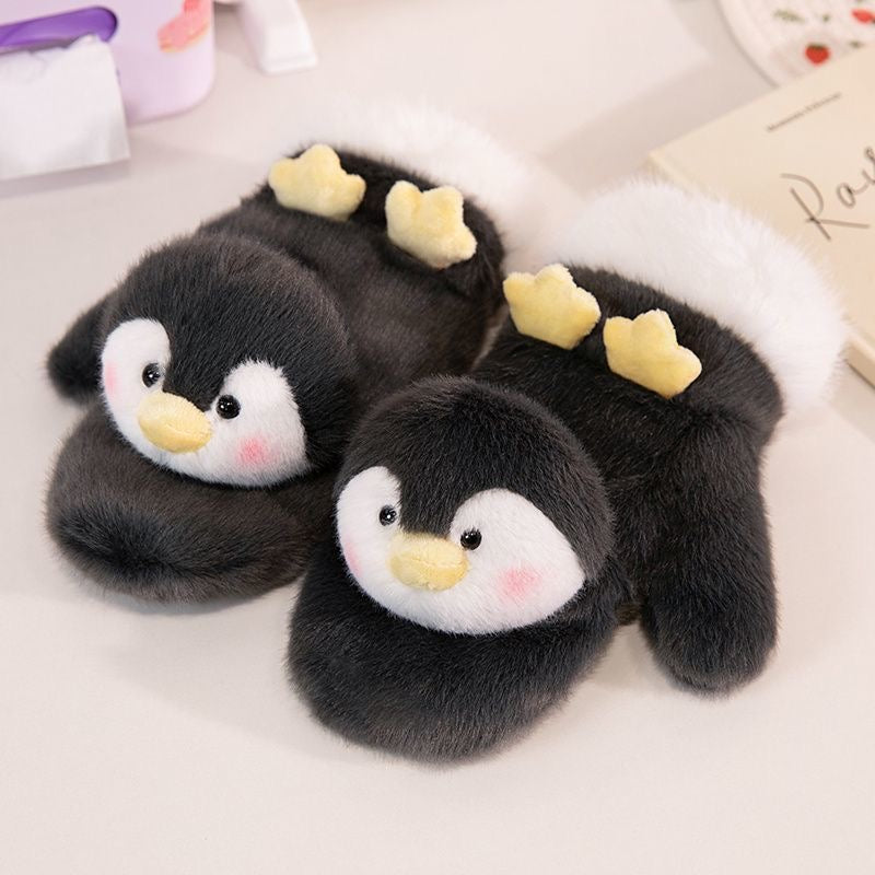 Guantes capybara y pingüino 23cm