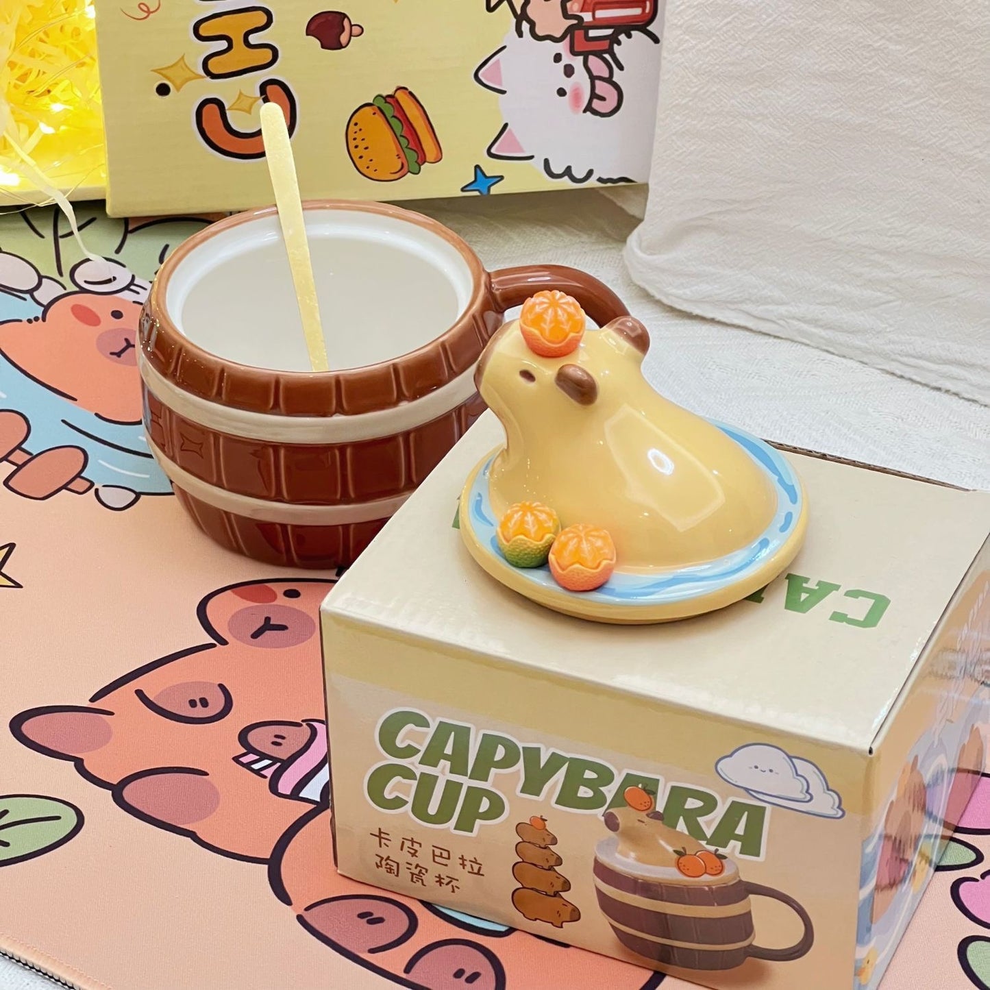 Taza capybara