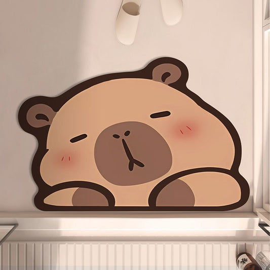 Capybara Alfombra de baño