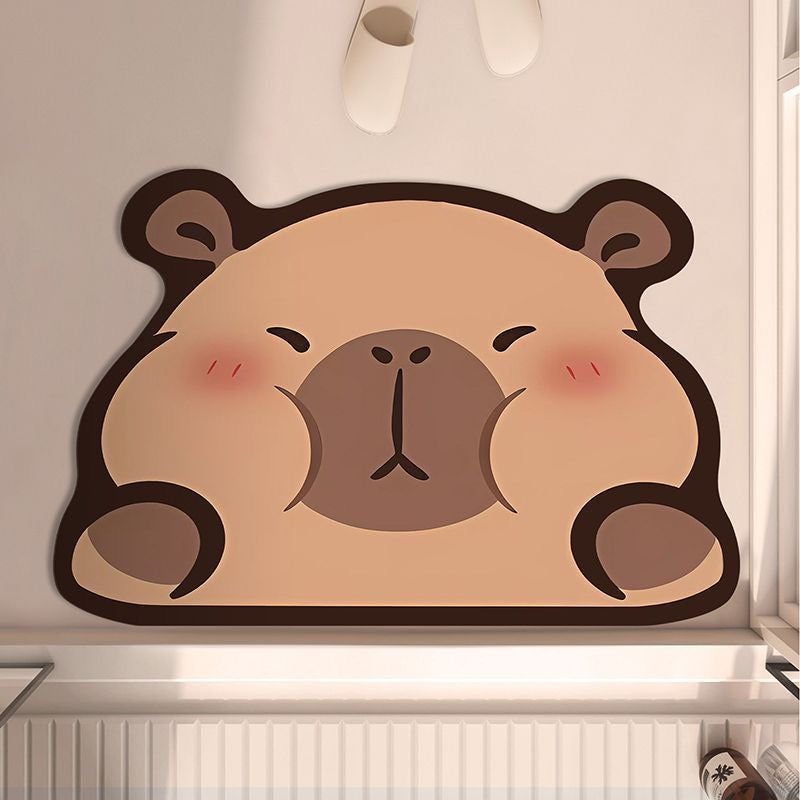 Capybara Alfombra de baño