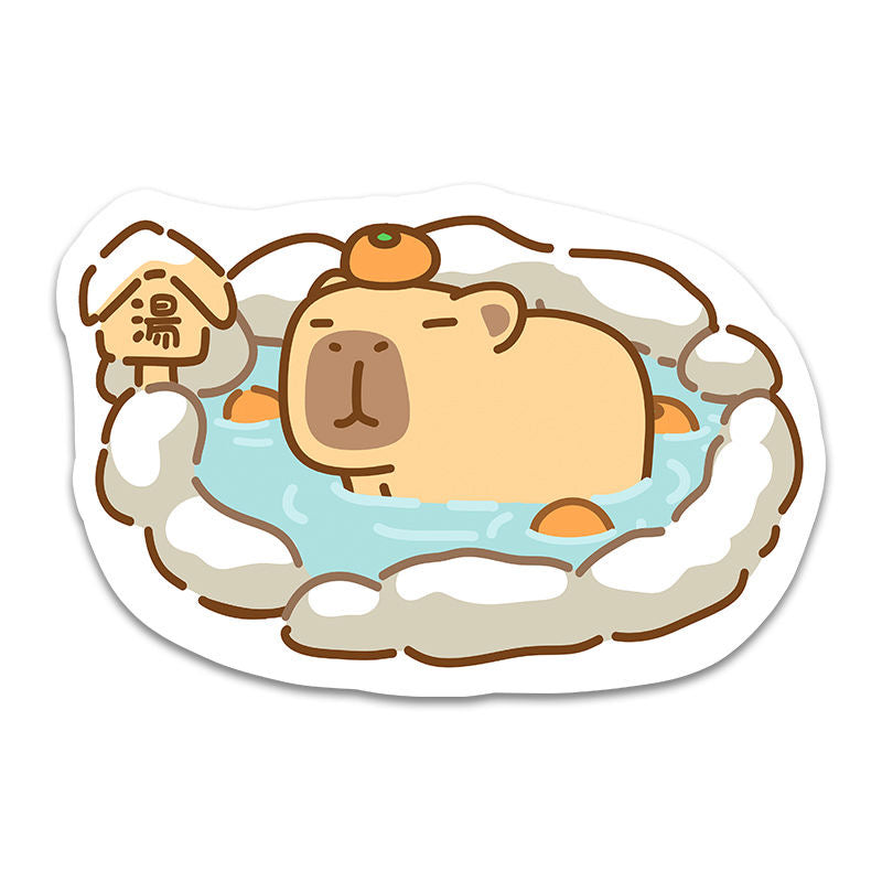 Alfombra de baño, Alfombra capybara