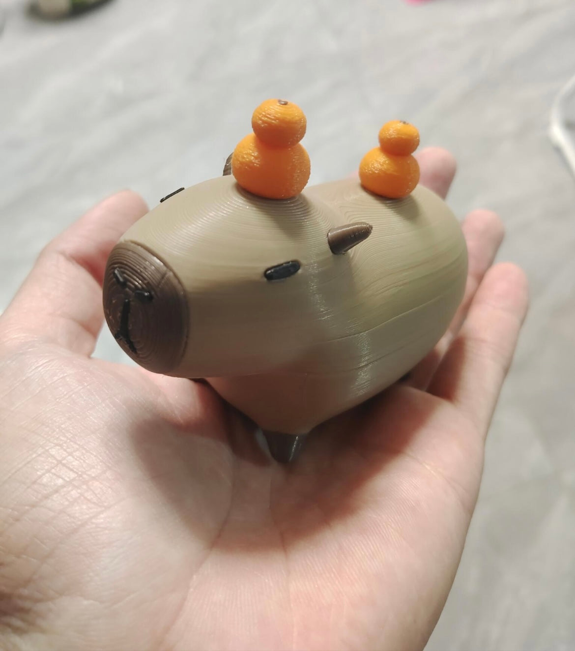 OFERTA Capybara magnética, juguetes figuras 3D