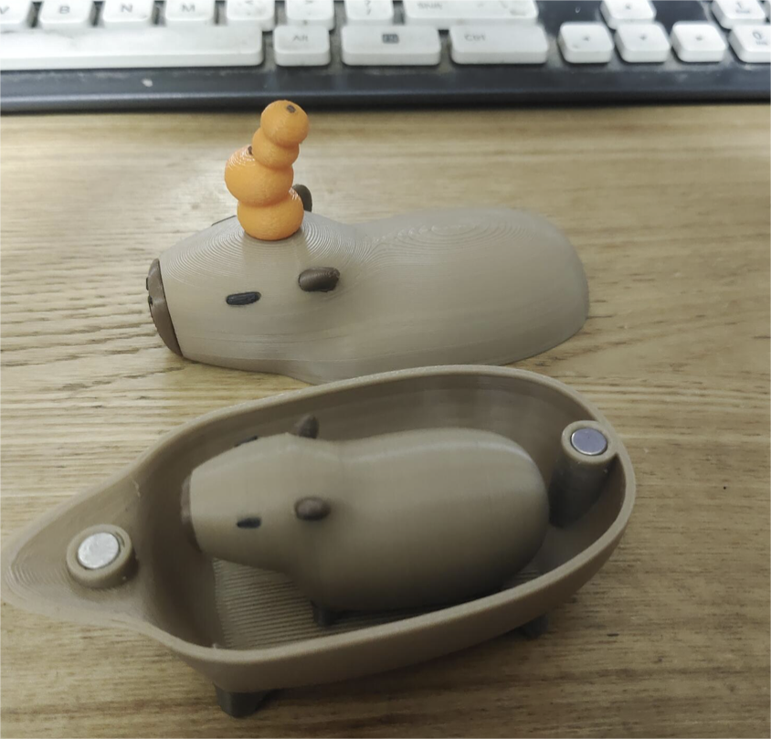 OFERTA Capybara magnética, juguetes figuras 3D