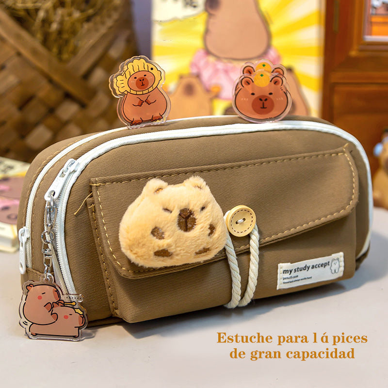 Estuche Escolar Capybara