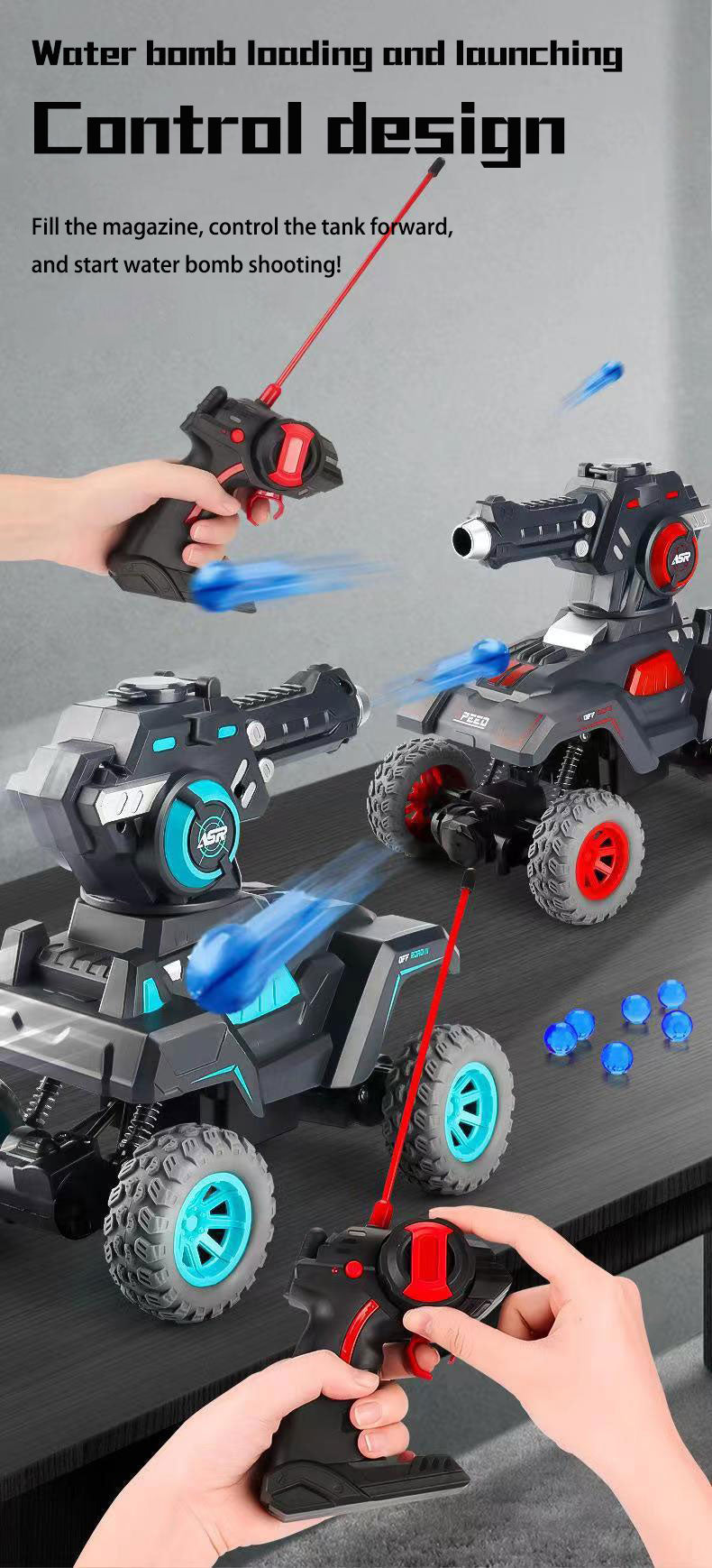 OFERTA coche de control remoto tanque