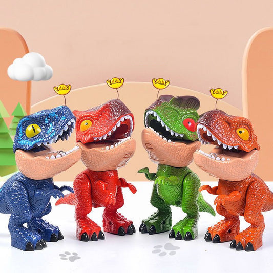 OFERTA Juguete papelería de dinosaurios 5 en 1, dinosaurio asombrosos para escuela