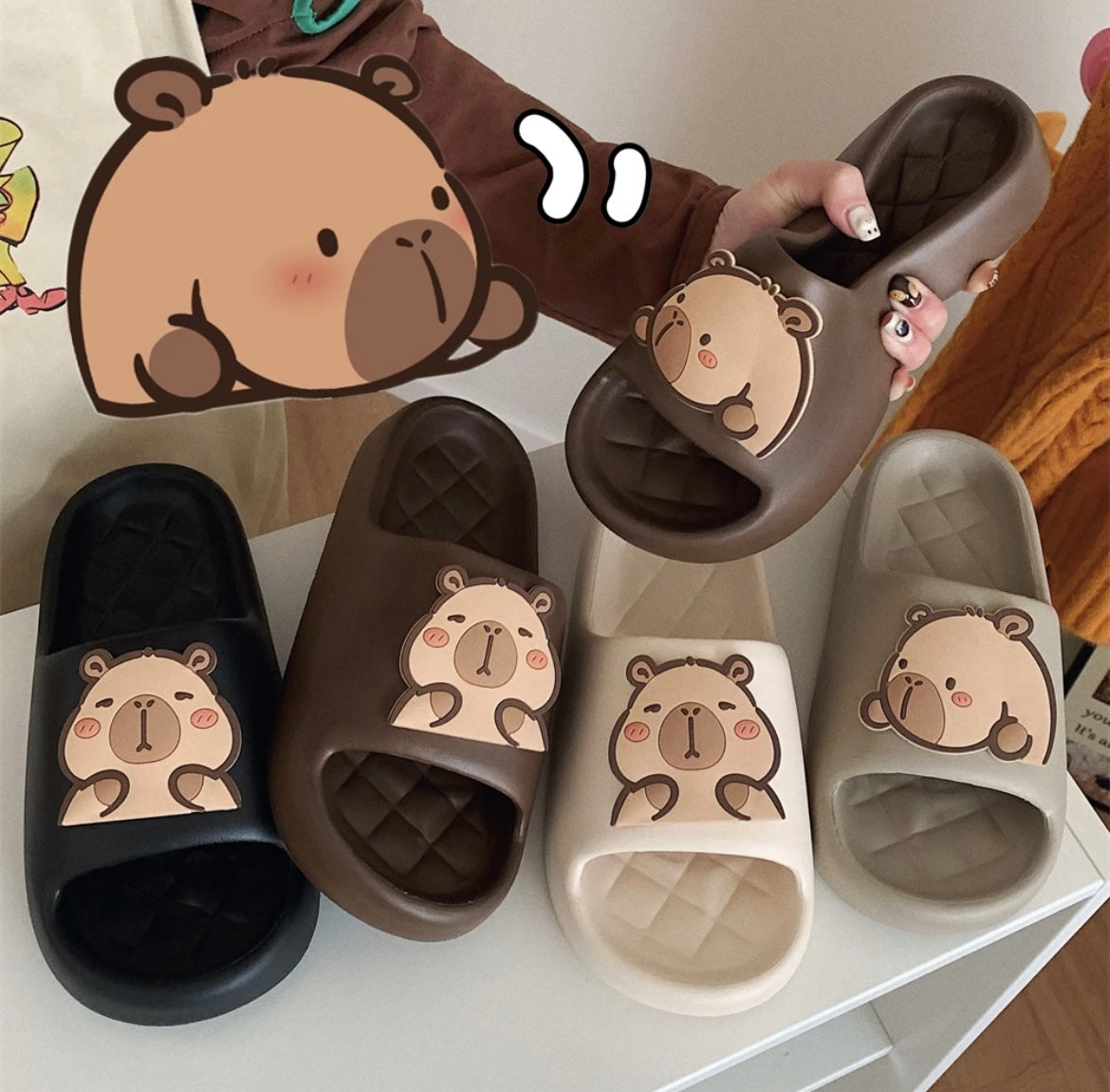 OFERTA Zapatillas de capibara