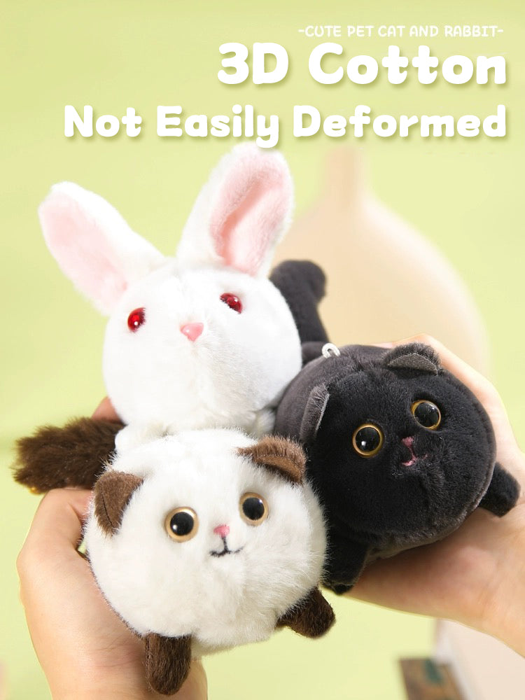 Peluche volador, Peluche de gato con colgante llavero