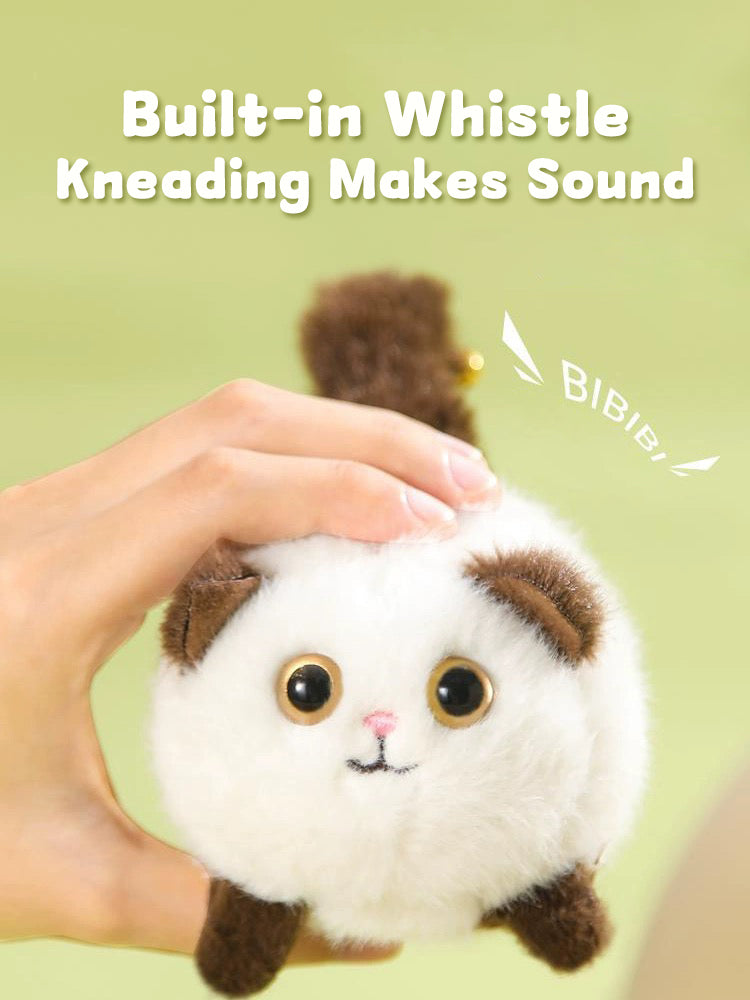Peluche volador, Peluche de gato con colgante llavero