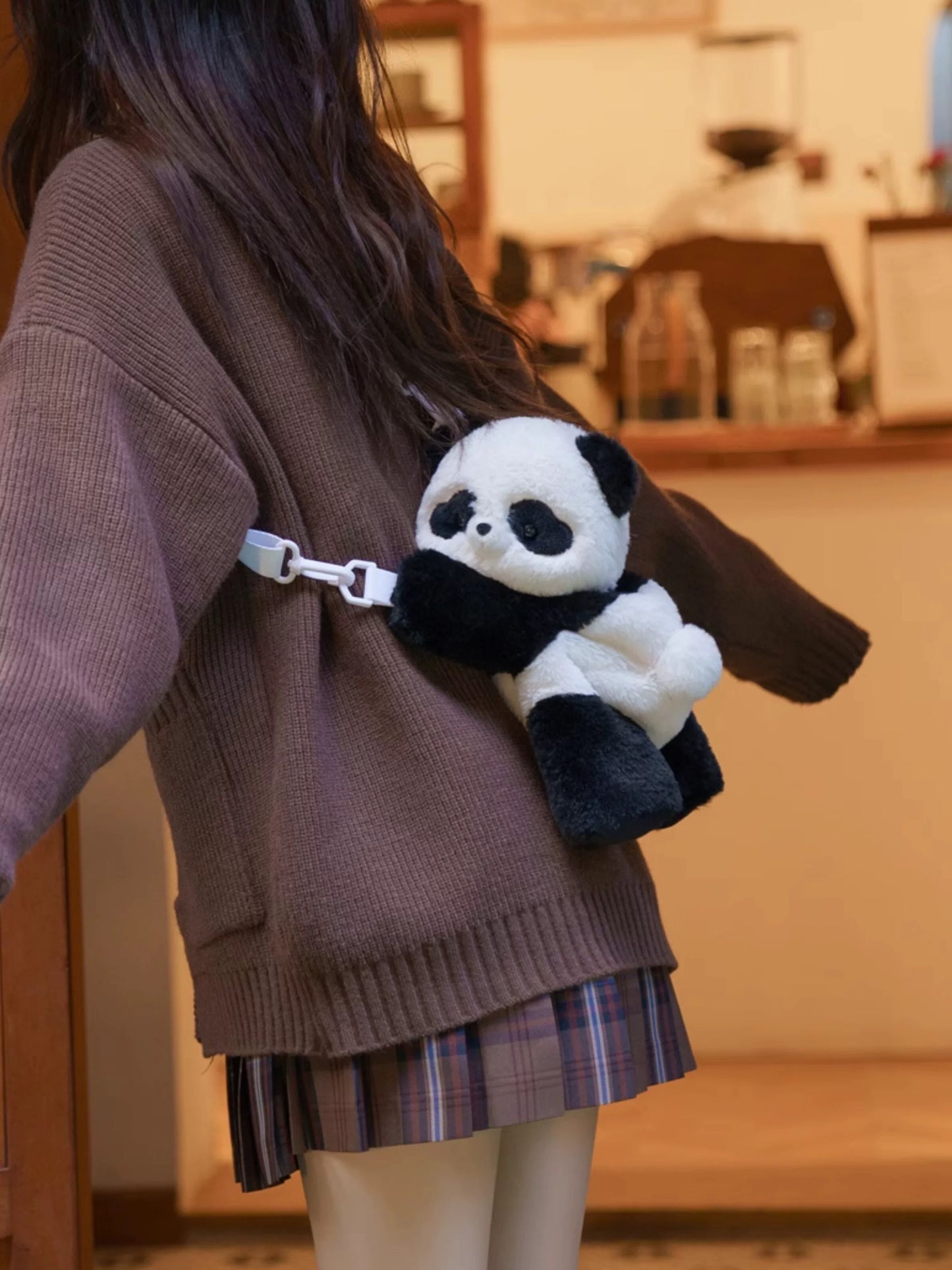 Mochila De Peluche Animal Capibara Panda