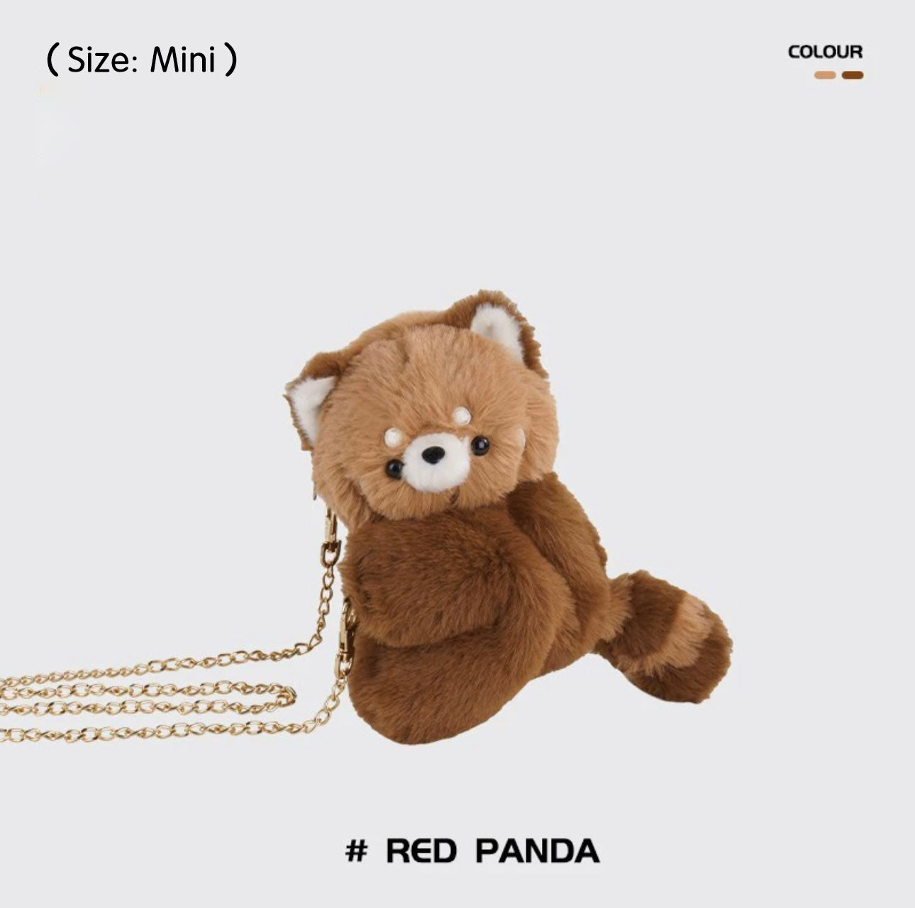 Mochila De Peluche Animal Capibara Panda