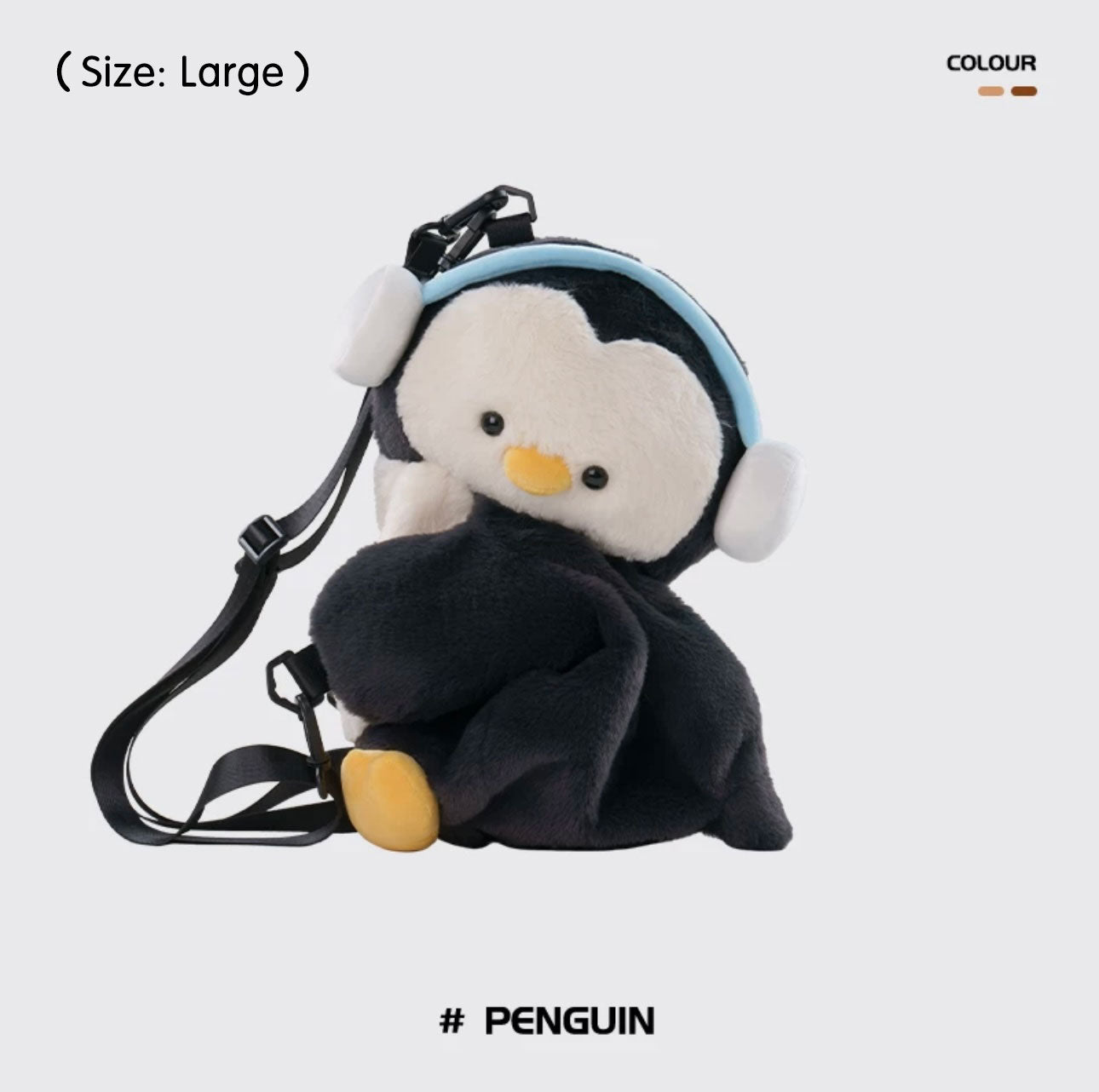Mochila De Peluche Animal Capibara Panda