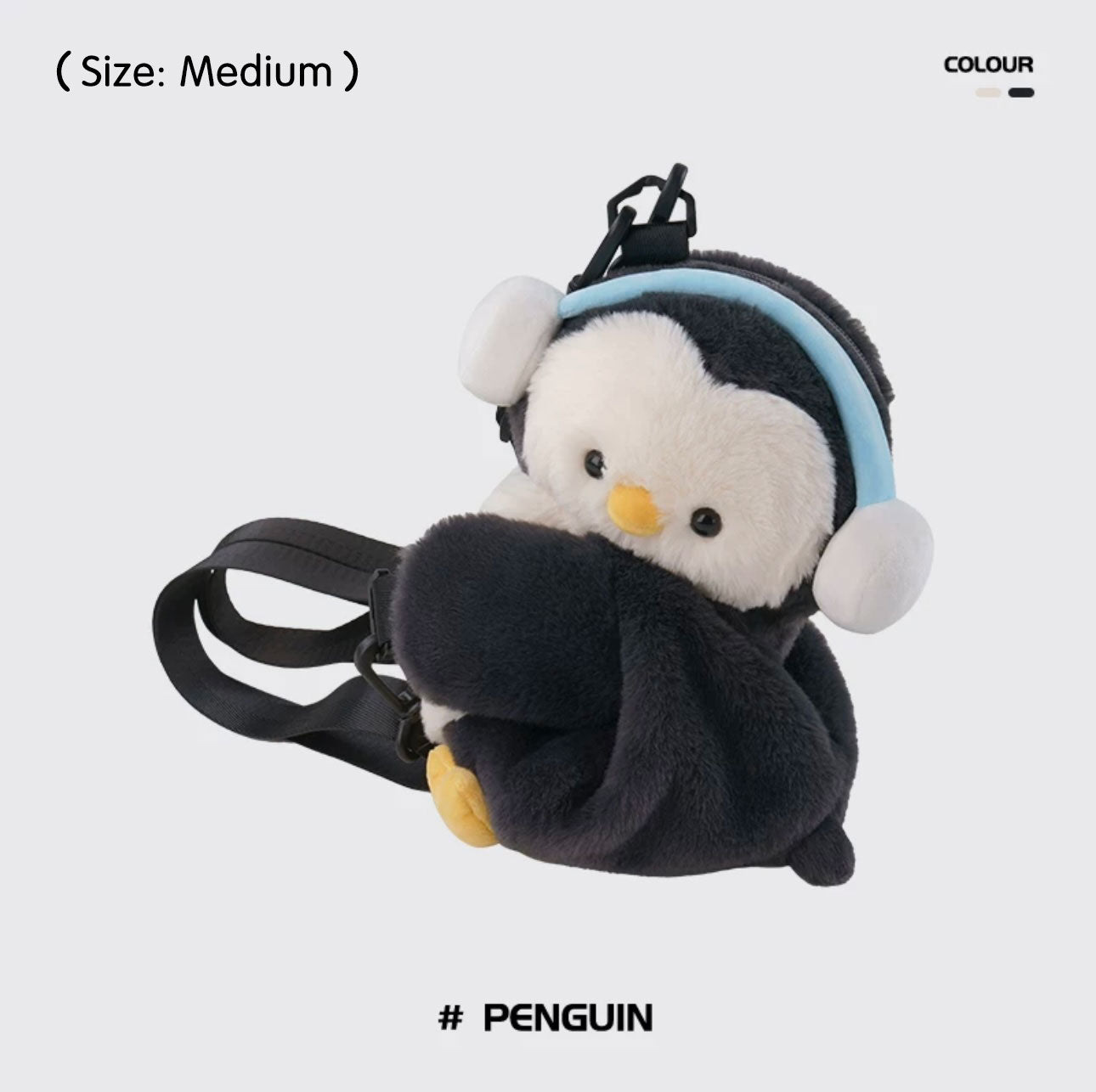 Mochila De Peluche Animal Capibara Panda