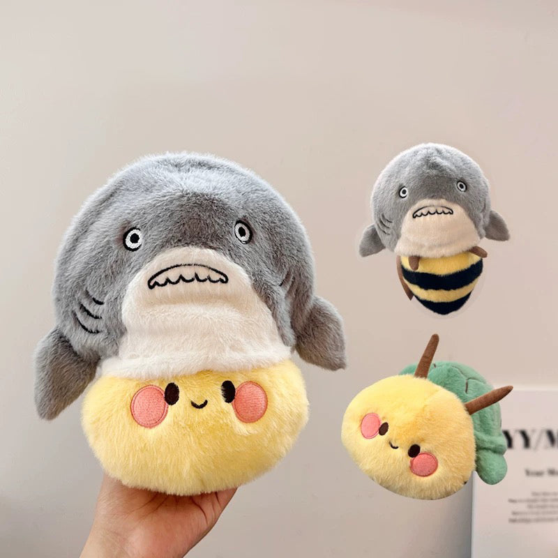 Peluche zorro flip perro deformado
