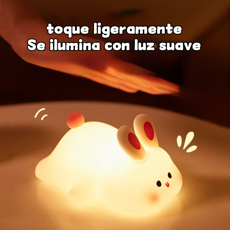 luz de noche de conejo