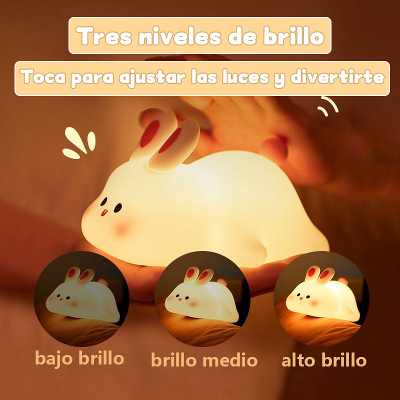 luz de noche de conejo