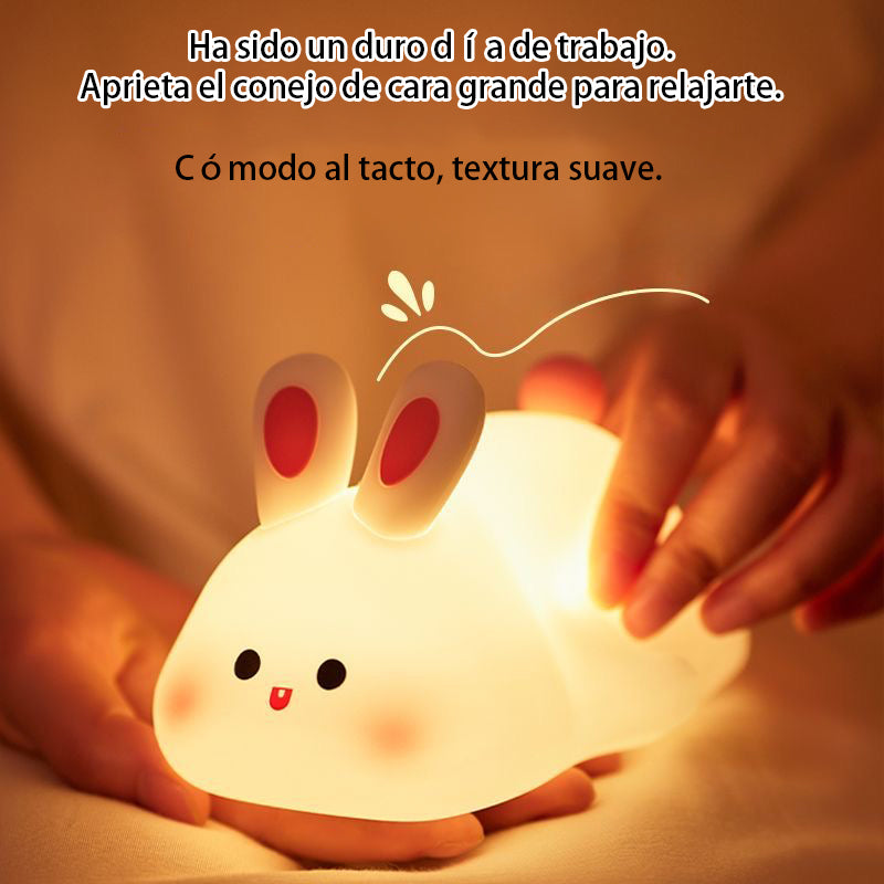 luz de noche de conejo