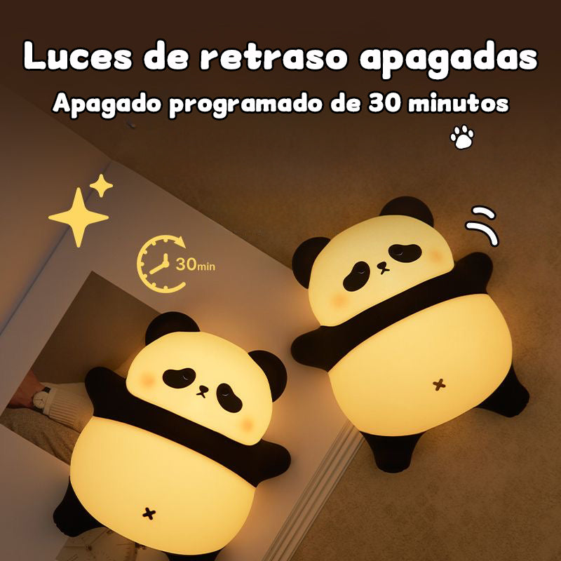 luz nocturna panda