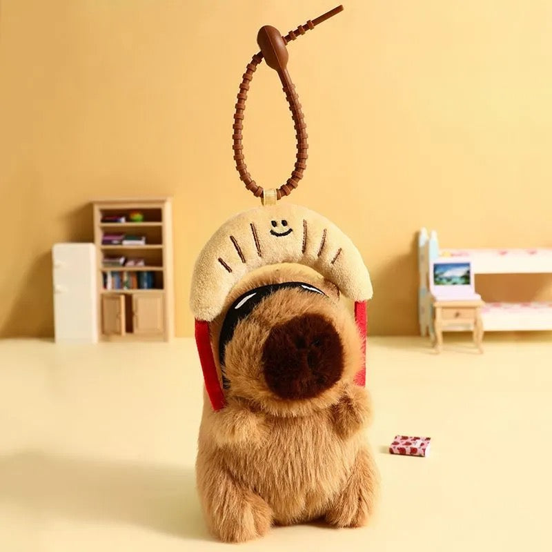 juguete de peluche capibara,llavero