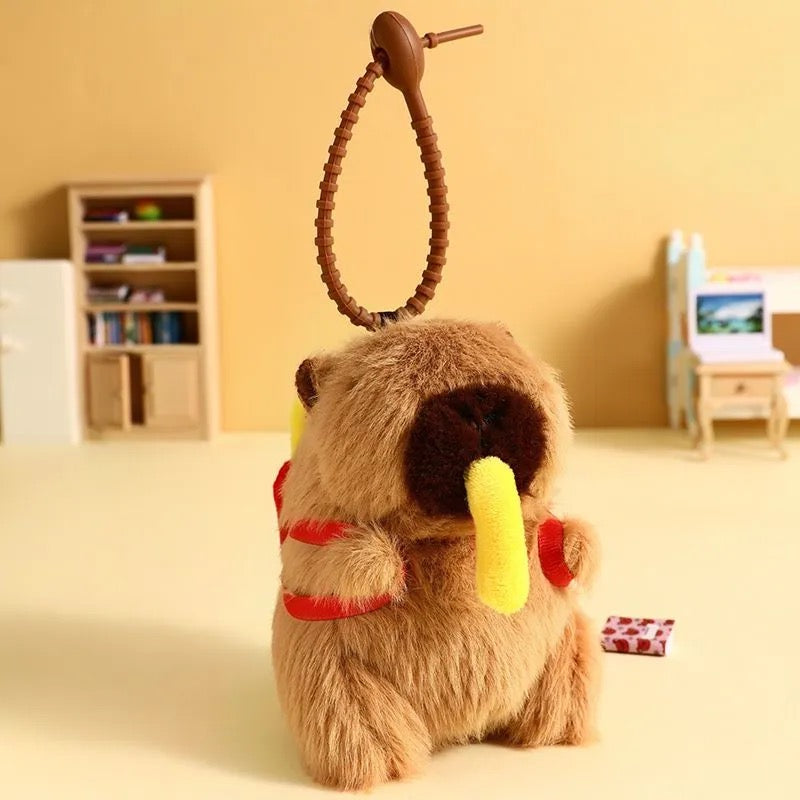 juguete de peluche capibara,llavero
