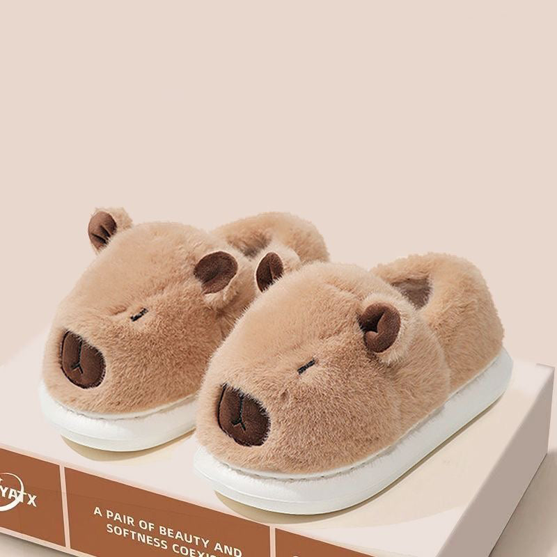 Zapatillas de capibara Engrosado y terciopelo