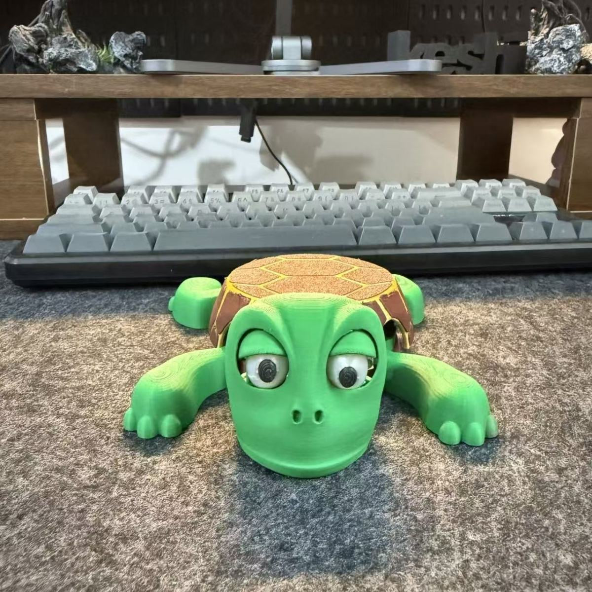 Posavasos de tortuga 3D Figura