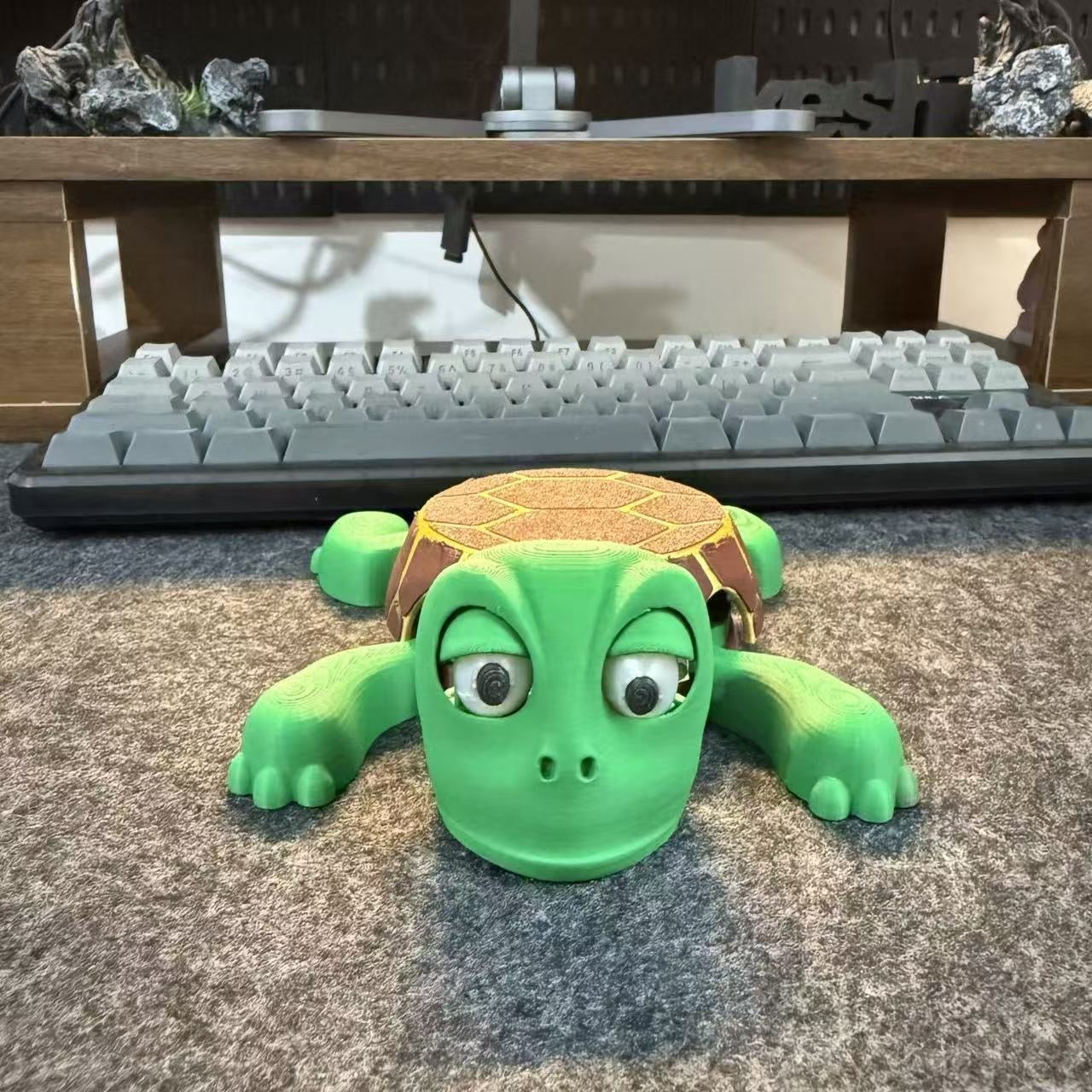 Posavasos de tortuga 3D Figura