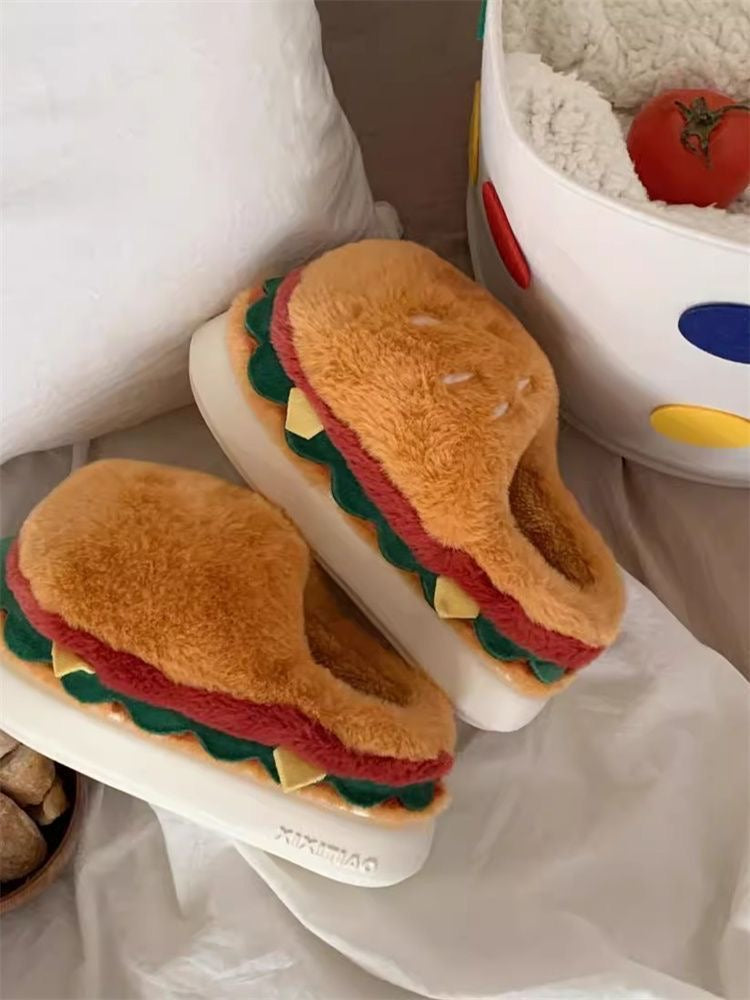 Zapatillas de hamburguesa