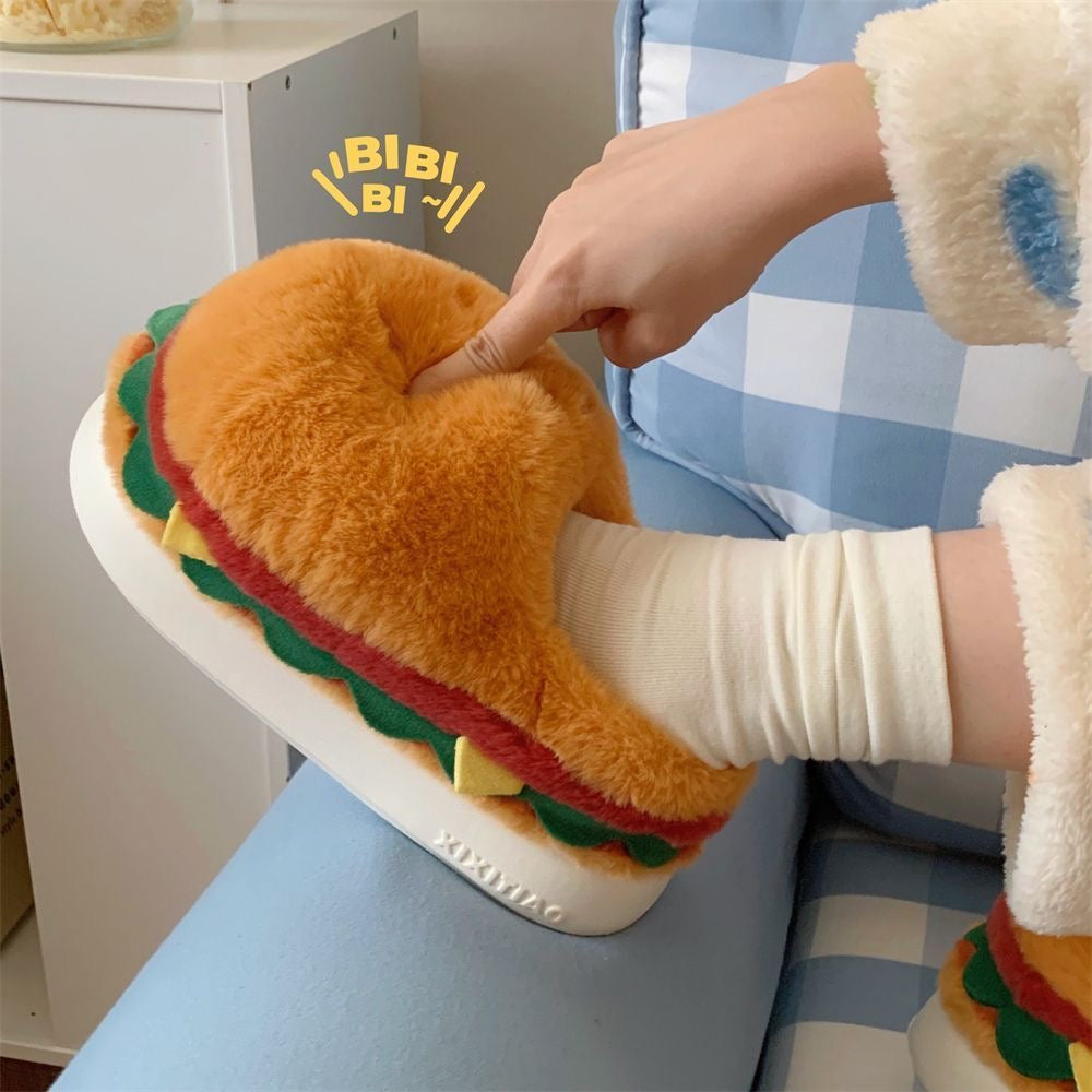 Zapatillas de hamburguesa