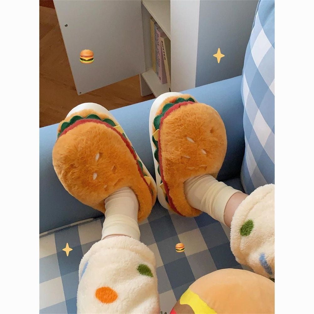 Zapatillas de hamburguesa