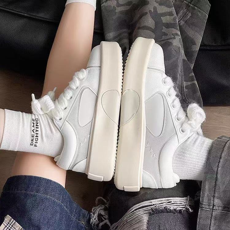 Zapatos de amor, zapatos de pareja, zapatillas de suela gruesa con aumento de altura.