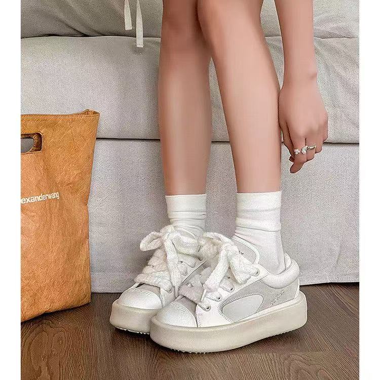 Zapatos de amor, zapatos de pareja, zapatillas de suela gruesa con aumento de altura.