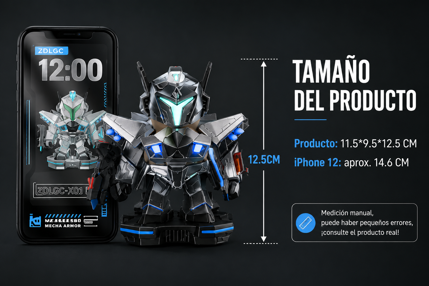 Capibara Armadura 3D Impresa – Figura 3D Mecánica Futurista de Colección | iBOOP